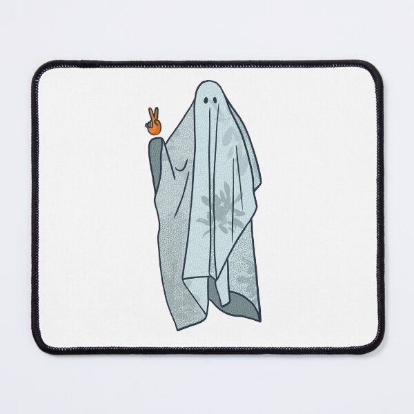 Item preview, Ghost Trend Sheet Ghost Sticker Peace Sign designed and sold by kateillustrates.