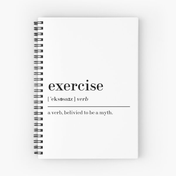 Item preview, Exercise Definition designed and sold by MUSThaveprint.