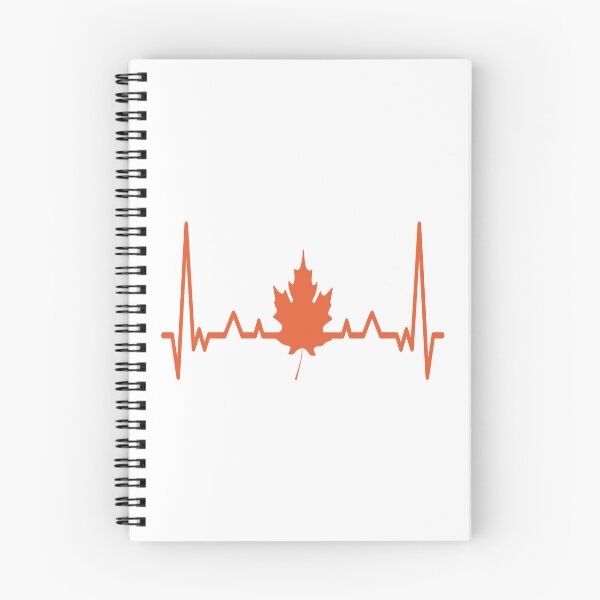 Item preview, Heart Beat Maple Leaf designed and sold by bennetthuskers.