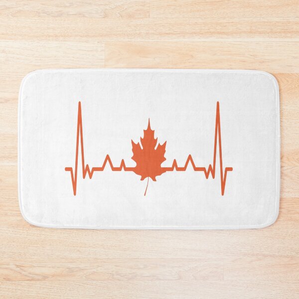 Item preview, Heart Beat Maple Leaf designed and sold by bennetthuskers.