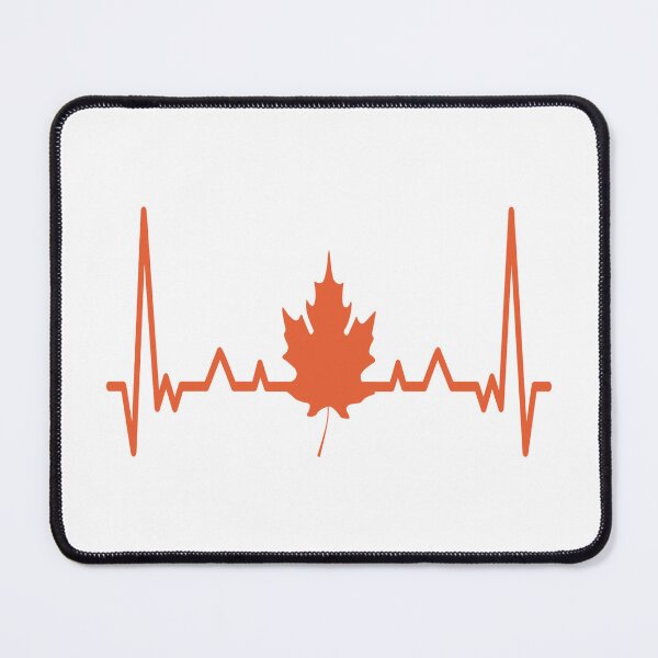 Item preview, Heart Beat Maple Leaf designed and sold by bennetthuskers.