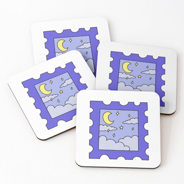 Item preview, Night sky stamp  designed and sold by Anniehallart.
