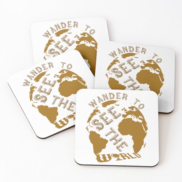 Item preview, Wander to see the world,  designed and sold by Chakilogy.