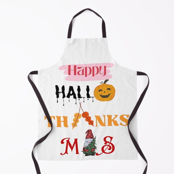 Item preview, Happy HalloThanksMas | Halloween Thanksgiving Christmas Wish designed and sold by LunaticArtWork.
