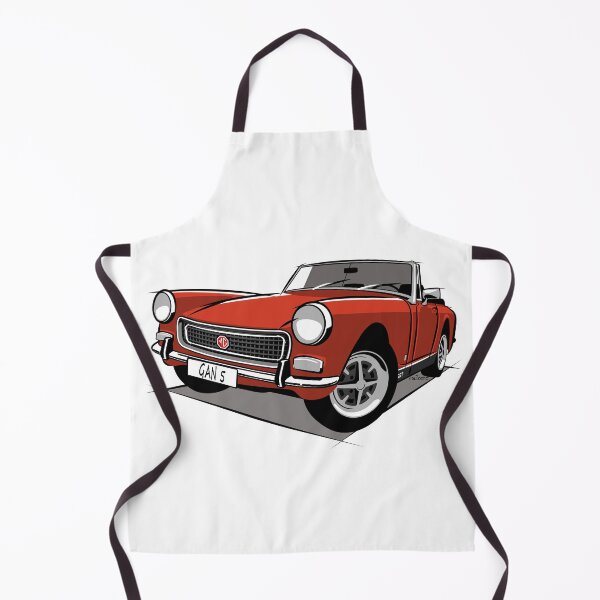 Item preview, CMG Midget round wheel arch blaze red designed and sold by car2oonz.