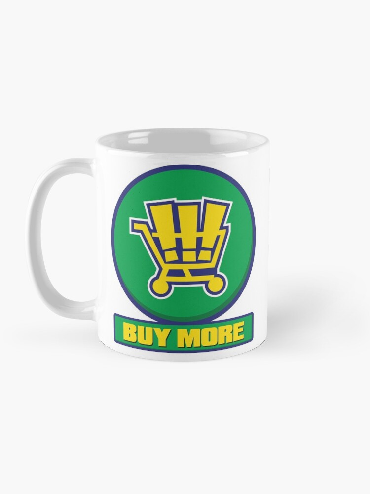 Thumbnail 3 of 6, Coffee Mug, Buy More [Roufxis - RB] designed and sold by RoufXis.