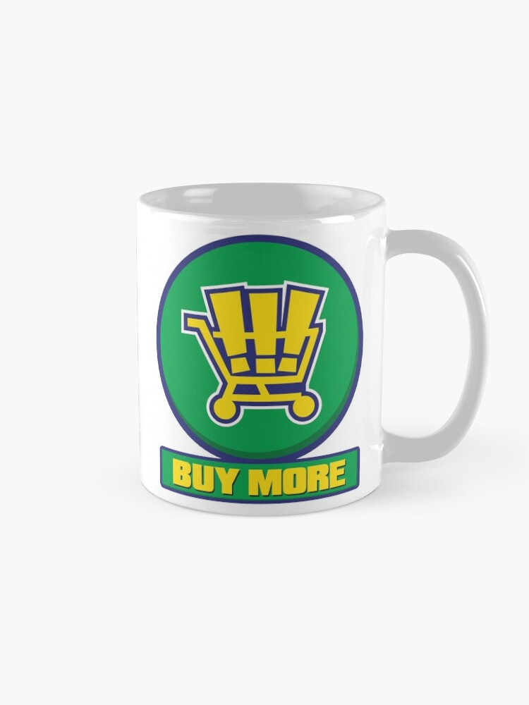Thumbnail 5 of 6, Coffee Mug, Buy More [Roufxis - RB] designed and sold by RoufXis.