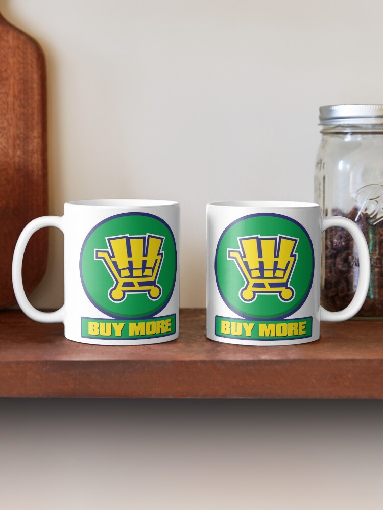 Thumbnail 2 of 6, Coffee Mug, Buy More [Roufxis - RB] designed and sold by RoufXis.