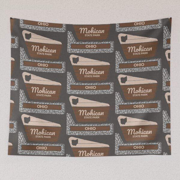 Item preview, Mohican State Park Ohio Entrance Welcome Sign OH designed and sold by palmettodigital.