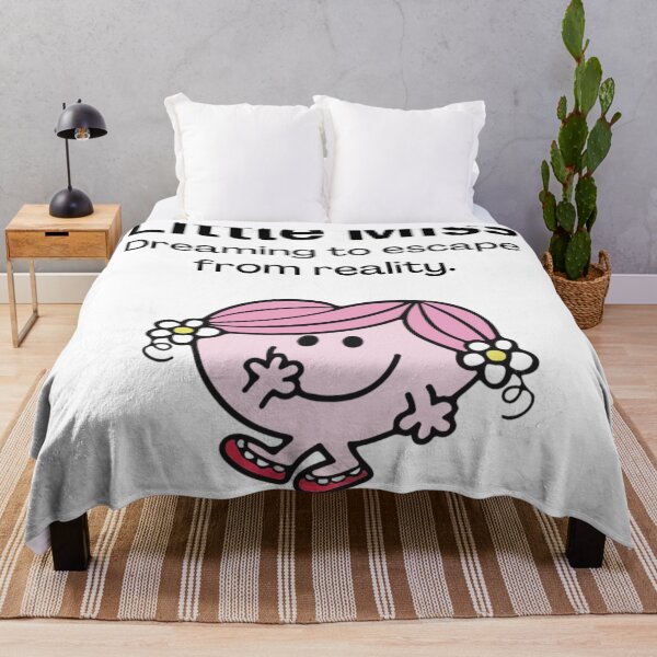 Item preview, "little miss dreaming to escape from reality" little miss funny tshirt for women designed and sold by estheticianart.