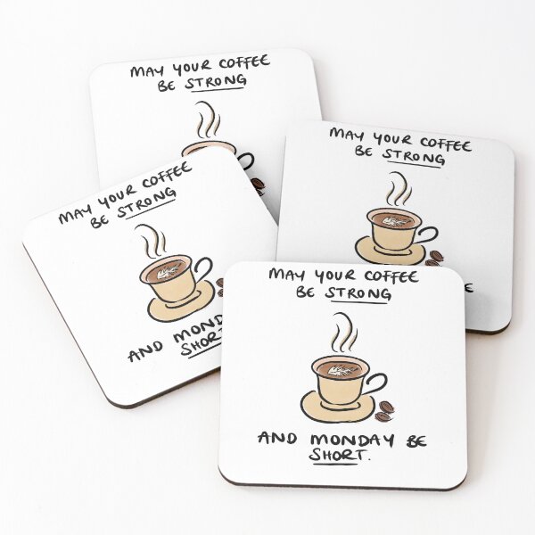 Item preview, Coffee and Monday Morning Artwork designed and sold by devakidesigns.