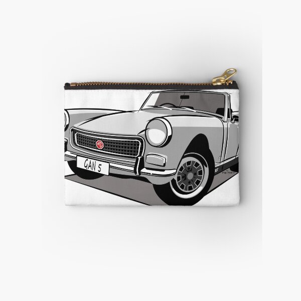 Item preview, MG Midget square wheel arch white designed and sold by car2oonz.
