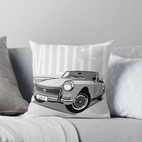 Item preview, MG Midget square wheel arch white designed and sold by car2oonz.