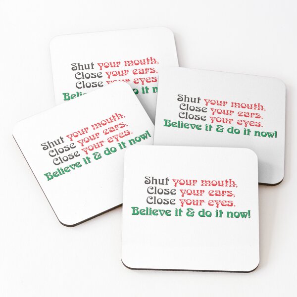 Item preview, BELIEVE IT & DO IT NOW! designed and sold by ZalynsGraphic.