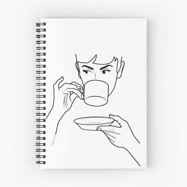 Item preview, Audrey Hepburn Drinking Tea designed and sold by gloomdarlingart.