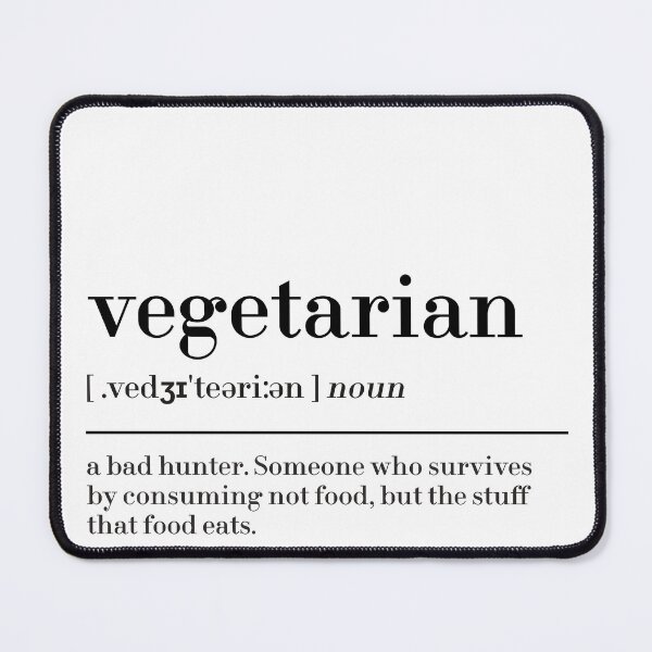 Item preview, vegetarian funny definition designed and sold by MUSThaveprint.
