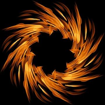 Artwork thumbnail, Fire star by Meo Design
