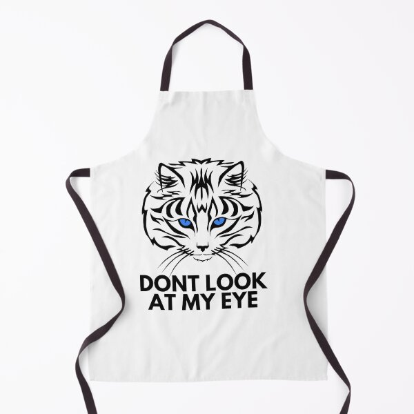 Item preview, cat with blue eyes designed and sold by ApurwaArtShop.