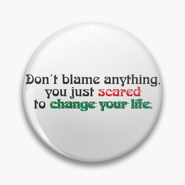 Item preview, DON'T BLAME ANYTHING designed and sold by ZalynsGraphic.