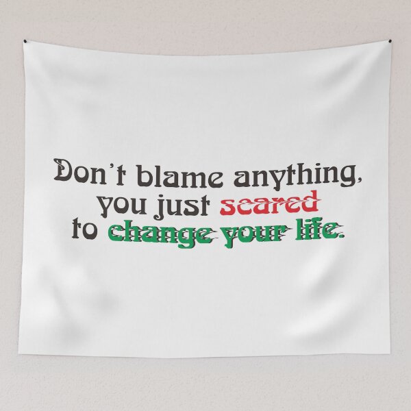 Item preview, DON'T BLAME ANYTHING designed and sold by ZalynsGraphic.