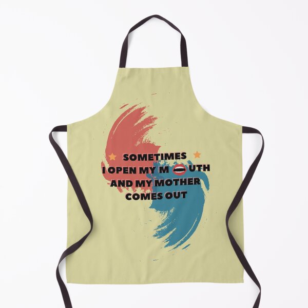 Item preview, Sometimes I Open My Mouth and My Mother comes out Classic T-Shirt: Funny Graphic Tee, Funny Mom Tee, Mothers Day Gift, Funny Shirt For Mom, Mom Shirt Funny designed and sold by StoreSB.