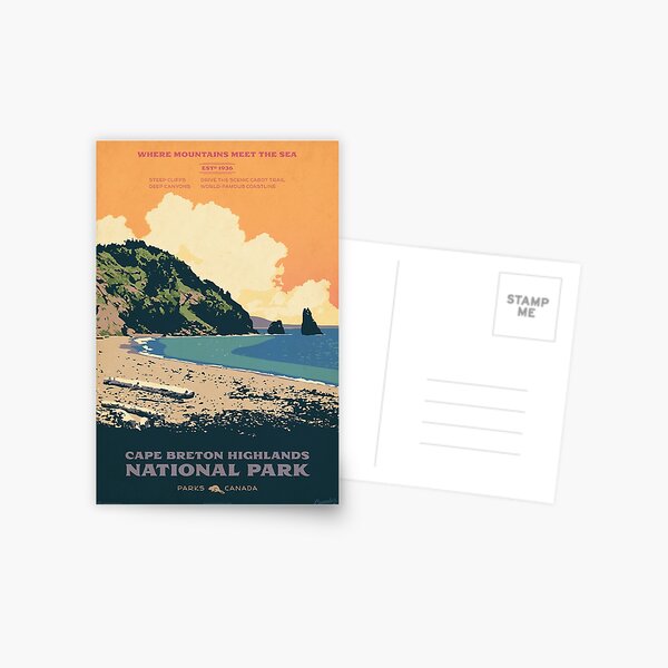 Item preview, Cape Breton Highlands National Park poster designed and sold by cameronstevens.