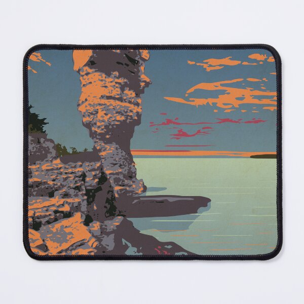 Item preview, Fathom Five National Park poster designed and sold by cameronstevens.