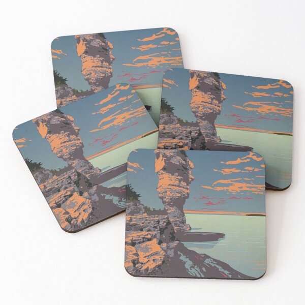 Item preview, Fathom Five National Park poster designed and sold by cameronstevens.