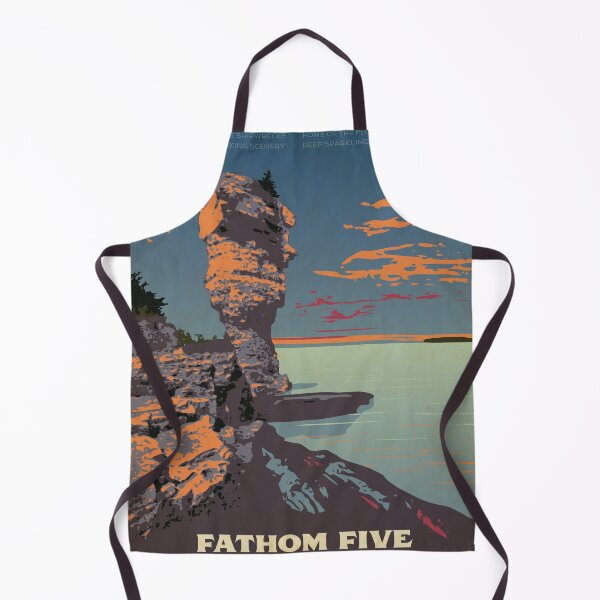 Item preview, Fathom Five National Park poster designed and sold by cameronstevens.