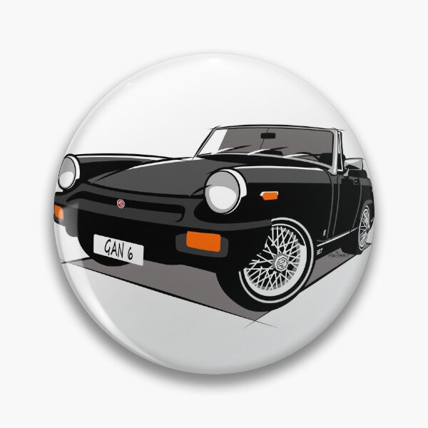 Item preview, MG Midget rubber bumper black designed and sold by car2oonz.