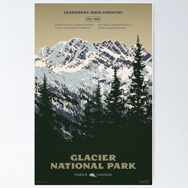 Item preview, Glacier National Park designed and sold by cameronstevens.
