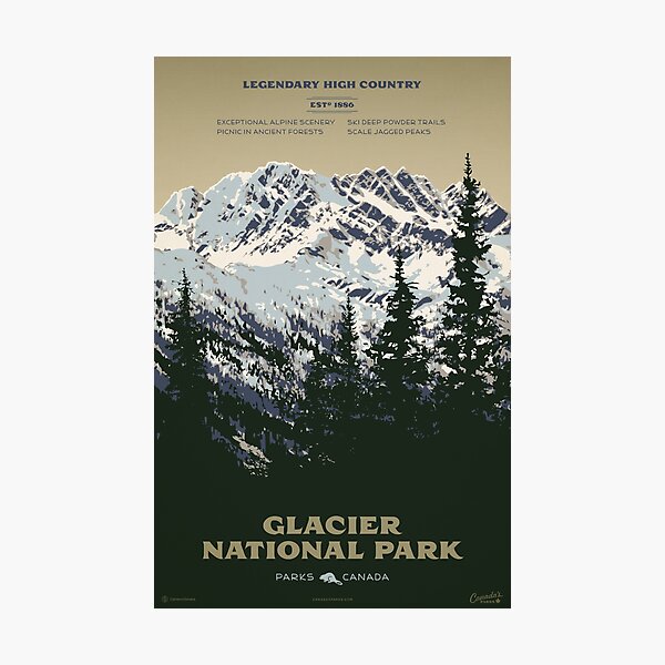 Item preview, Glacier National Park designed and sold by cameronstevens.