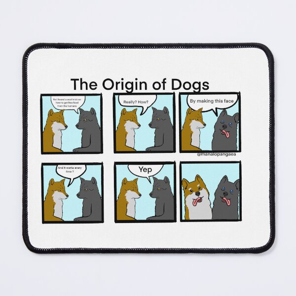 Item preview, Origin of the dogs designed and sold by Manalopangaea.