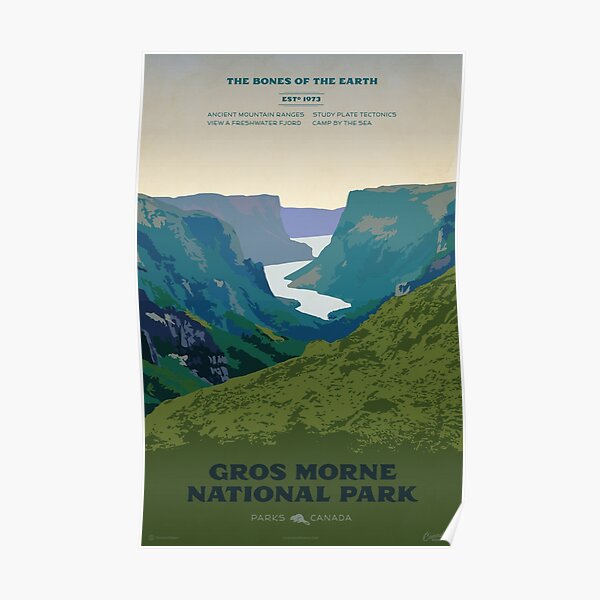 Gros Morne National Park Poster