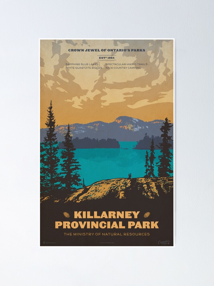 Killarney Provincial Park poster Poster for Sale by Cameron Stevens