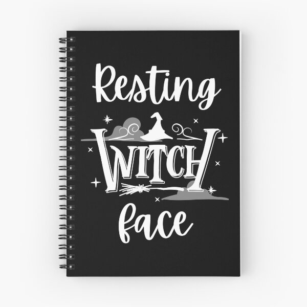 Item preview, Resting Witch Face Text Design - Halloween Pun designed and sold by Caregiverology.