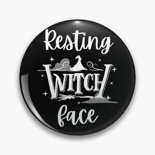 Item preview, Resting Witch Face Text Design - Halloween Pun designed and sold by Caregiverology.