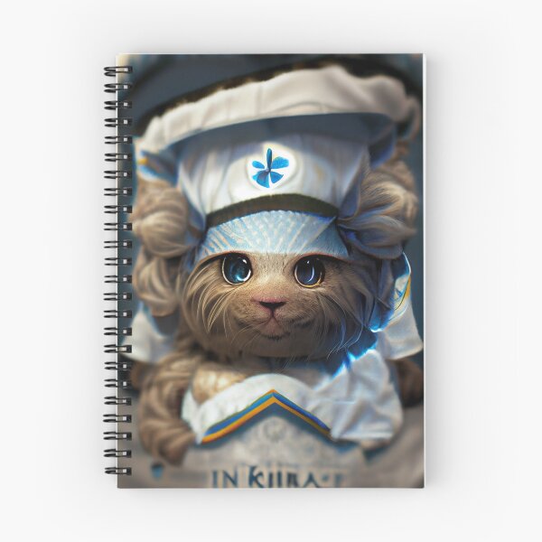 Item preview, Cute Kitty Cat Nurse Fantasy Animal  #21 designed and sold by MyArtonStuff.