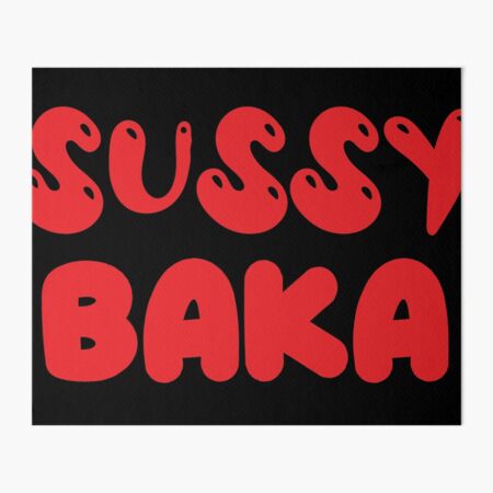 Sussy Baka Magnet for Sale by ReverendMothman