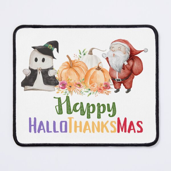 Item preview, Happy HalloThanksMas Boo Pumpkin Santa designed and sold by LunaticArtWork.