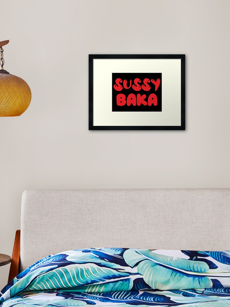 Certified Sussy Baka Funny Stamp Seal Design Art Board Print for Sale by  WalterBenson