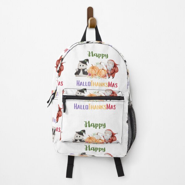 Item preview, Happy HalloThanksMas Boo Pumpkin Santa designed and sold by LunaticArtWork.