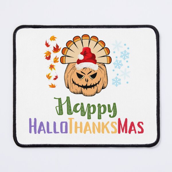 Item preview, Happy HalloThanksMas designed and sold by LunaticArtWork.