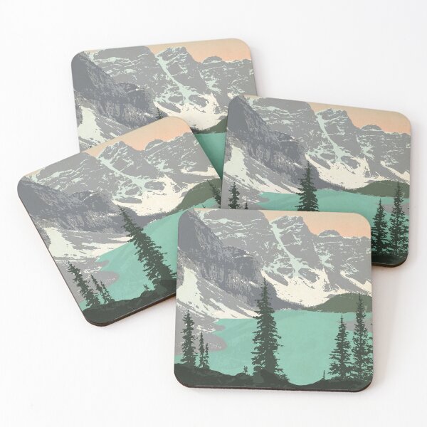 Item preview, Moraine Lake poster designed and sold by cameronstevens.