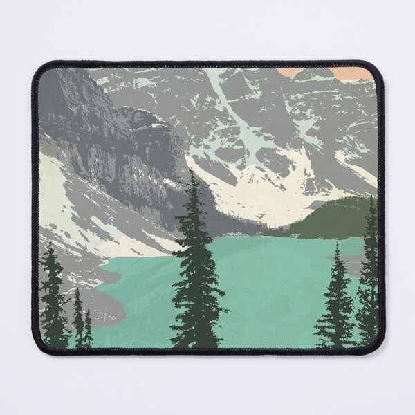 Item preview, Moraine Lake poster designed and sold by cameronstevens.