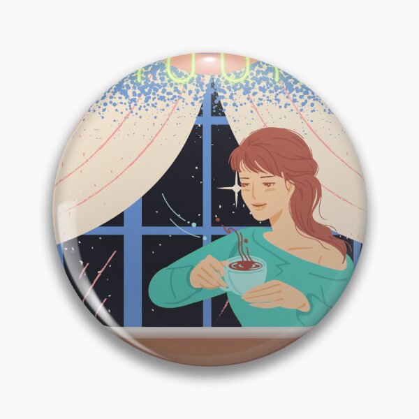 Item preview, Happy Hour Coffee Girl Graphic designed and sold by Bsay89.