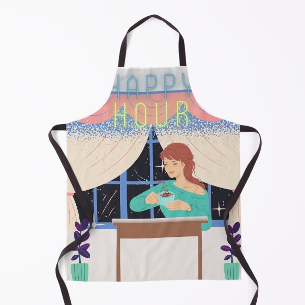 Item preview, Happy Hour Coffee Girl Graphic designed and sold by Bsay89.