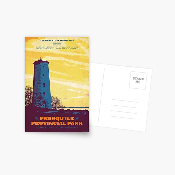 Item preview, Presqu'ile Provincial Park poster designed and sold by cameronstevens.