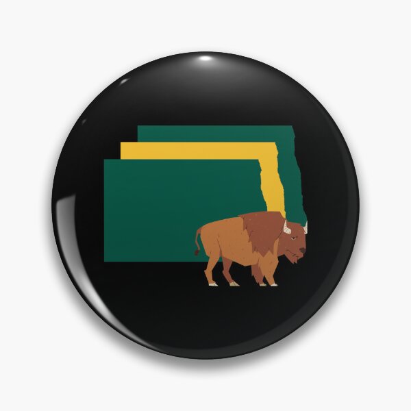 Artikelvorschau, Grenze zu North Dakota, Bison entworfen und verkauft von LatterDaze.