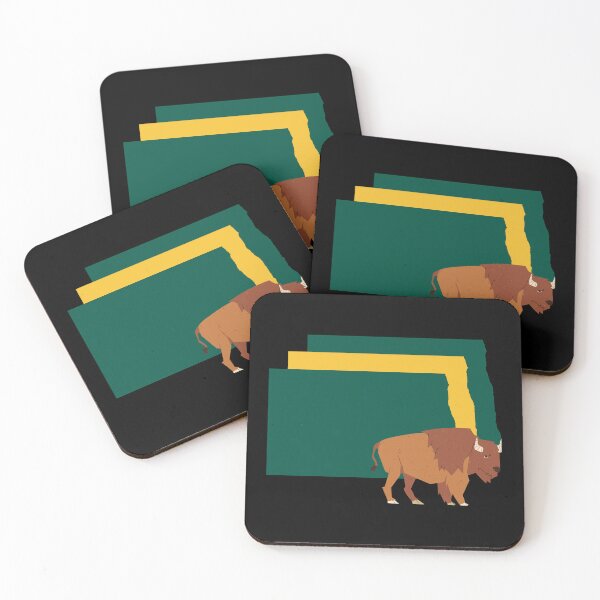 Item preview, North Dakota Border, Bison designed and sold by LatterDaze.